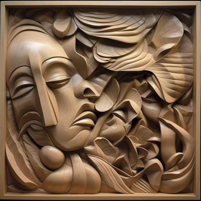 نموذج ثلاثي الأبعاد لآلة CNC 3D Art 